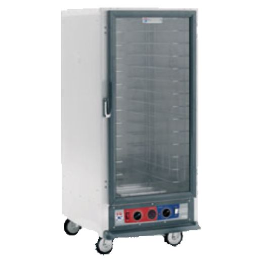 New Metro C517-HFC-4A C5™ 1 Series Non Insulated Heated Holding Cabinet Mobile 3/4 Height Warming 120V