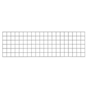 New Metro WG1860K4 Quick Ship SmartWall Wire Grid 60" X 18" Metroseal Gray Epoxy-coated With Microban® Antimicrobial Protection