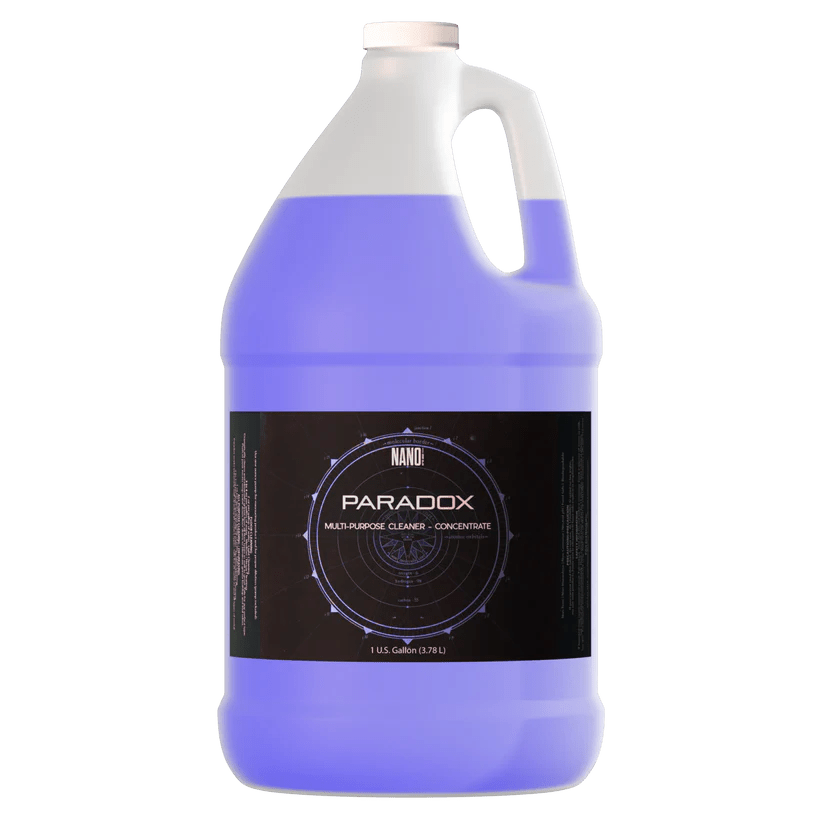 Gallon container of Paradox multi-purpose cleaner at Falcon Restaurant Supply.