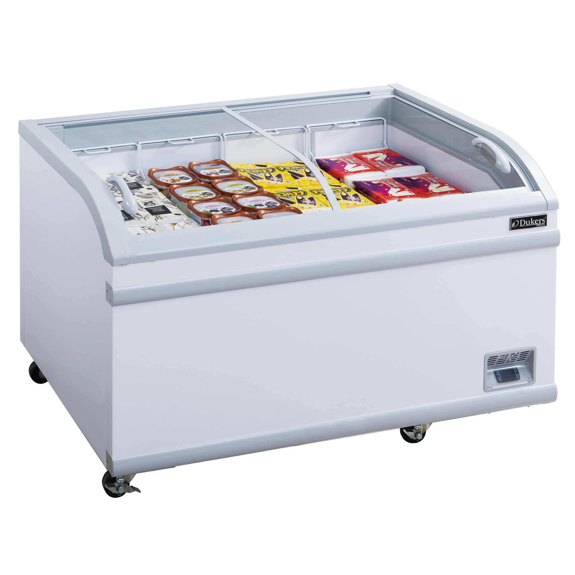 New Dukers WD-700Y Commercial Chest Freezer in White 72"