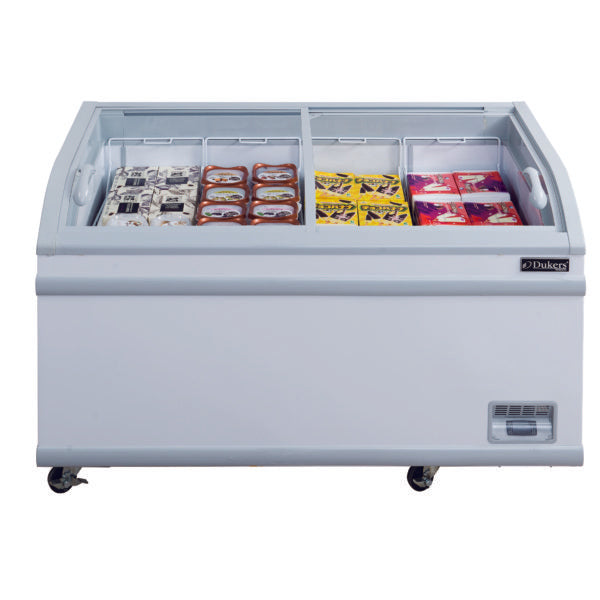 New Dukers WD-500Y Commercial Chest Freezer in White 56"