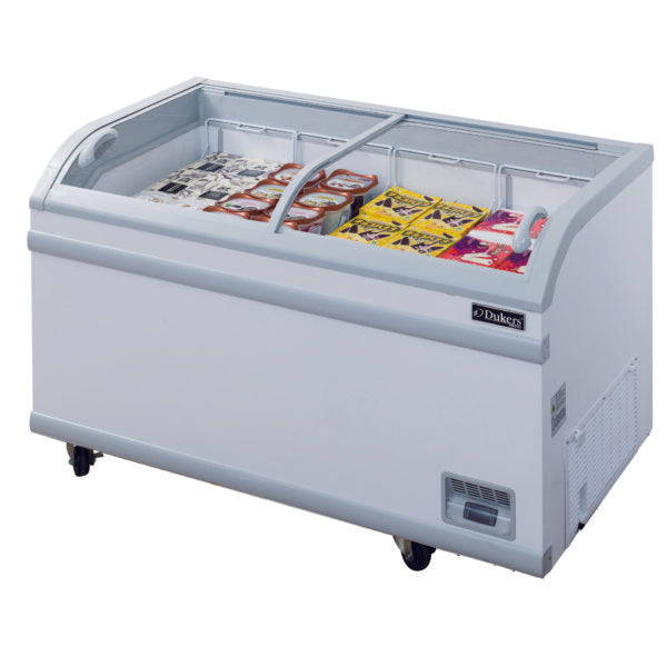 New Dukers WD-500Y Commercial Chest Freezer in White 56"