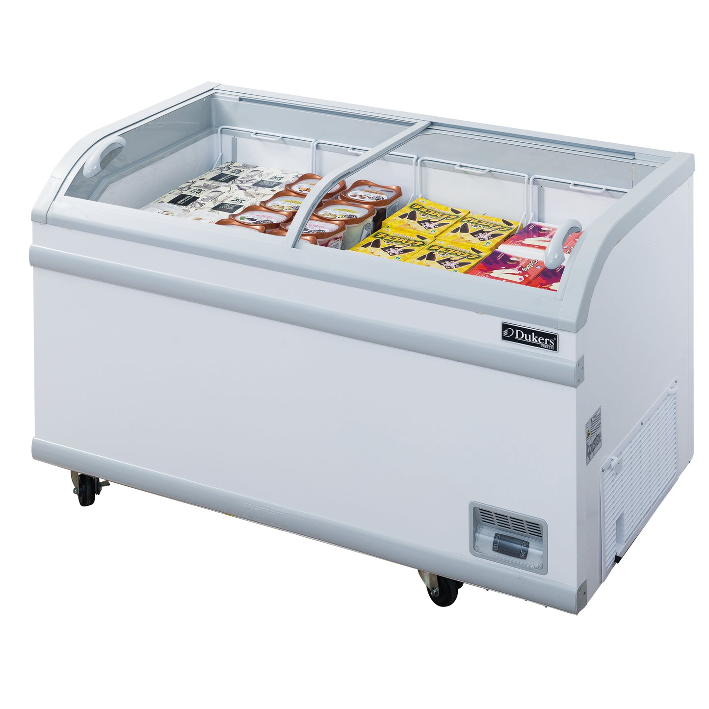 New Dukers WD-700Y Commercial Chest Freezer in White 72"