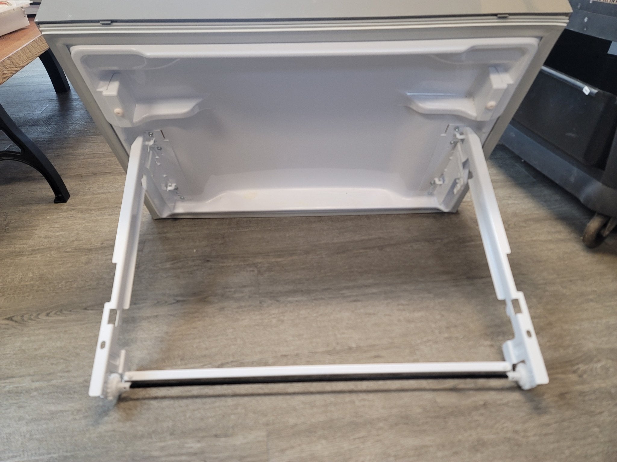 Used LG LFXS29766S Bottom Freezer Door with Track