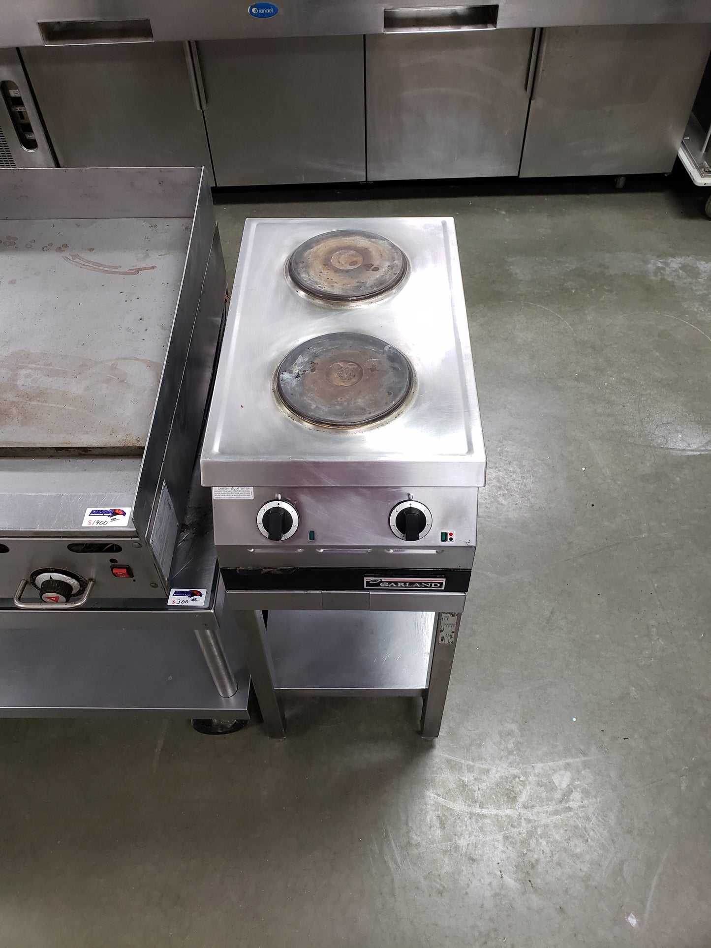 Garland ED-15THSE Two Burner Electric Countertop Hot Plate - Used –  FalconRestaurantSupply