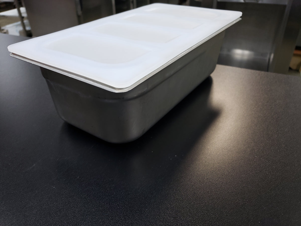 New Ever-Ocean SW013 1/3 Food Pan Silicone Lids Package of 4
