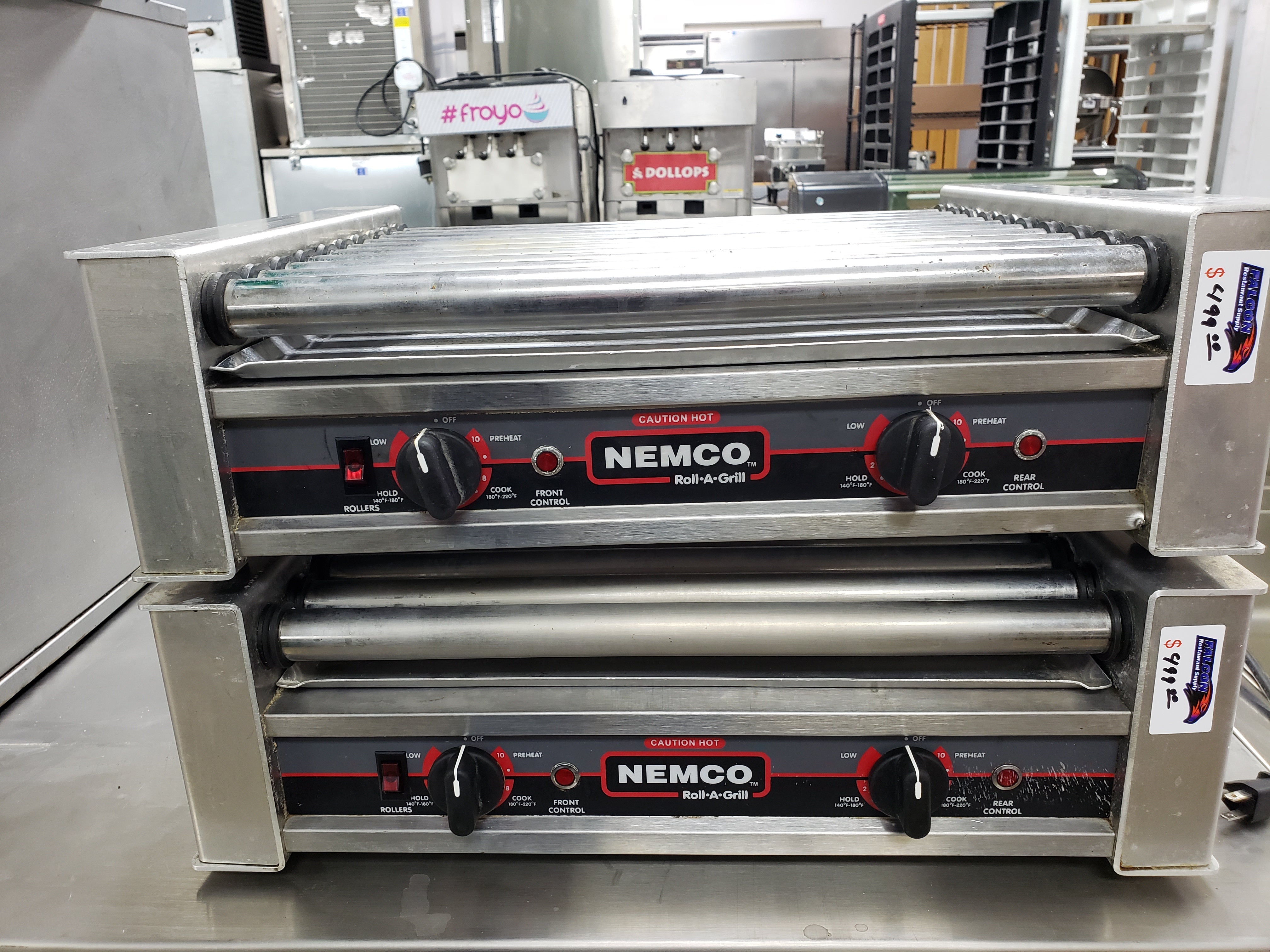 Used Nemco 8027 Hot Dog Roller Grill - 27 Hot Dog Capacity (110V)