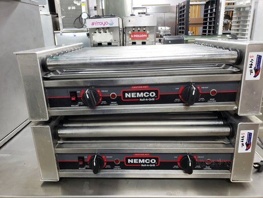 Nemco 8027 Hot Dog Roller Grill - 27 Hot Dog Capacity (110V)