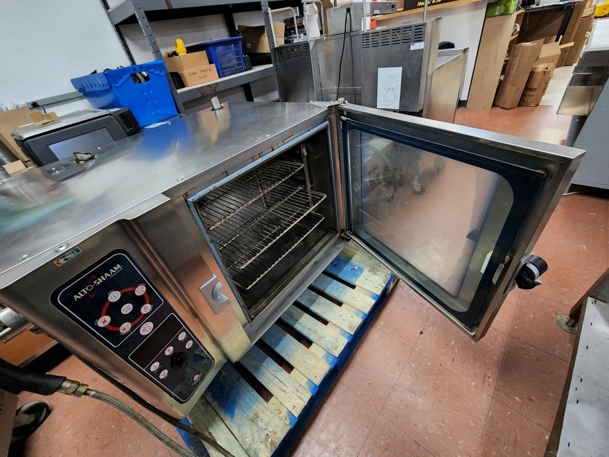 Used Alto Shaam - 6.10 ES Combitherm Steamer Convection Combi Oven 220V 3 Phase - Falcon Restaurant Supply - 3