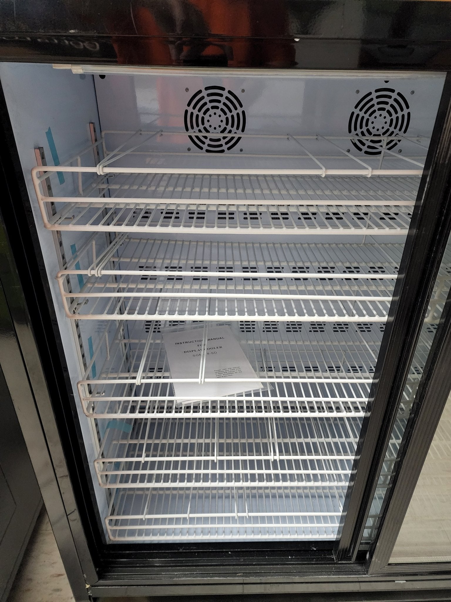 New Spartan SGM - 18 - SD Reach - In Refrigerator Merchandiser - Falcon Restaurant Supply - 3