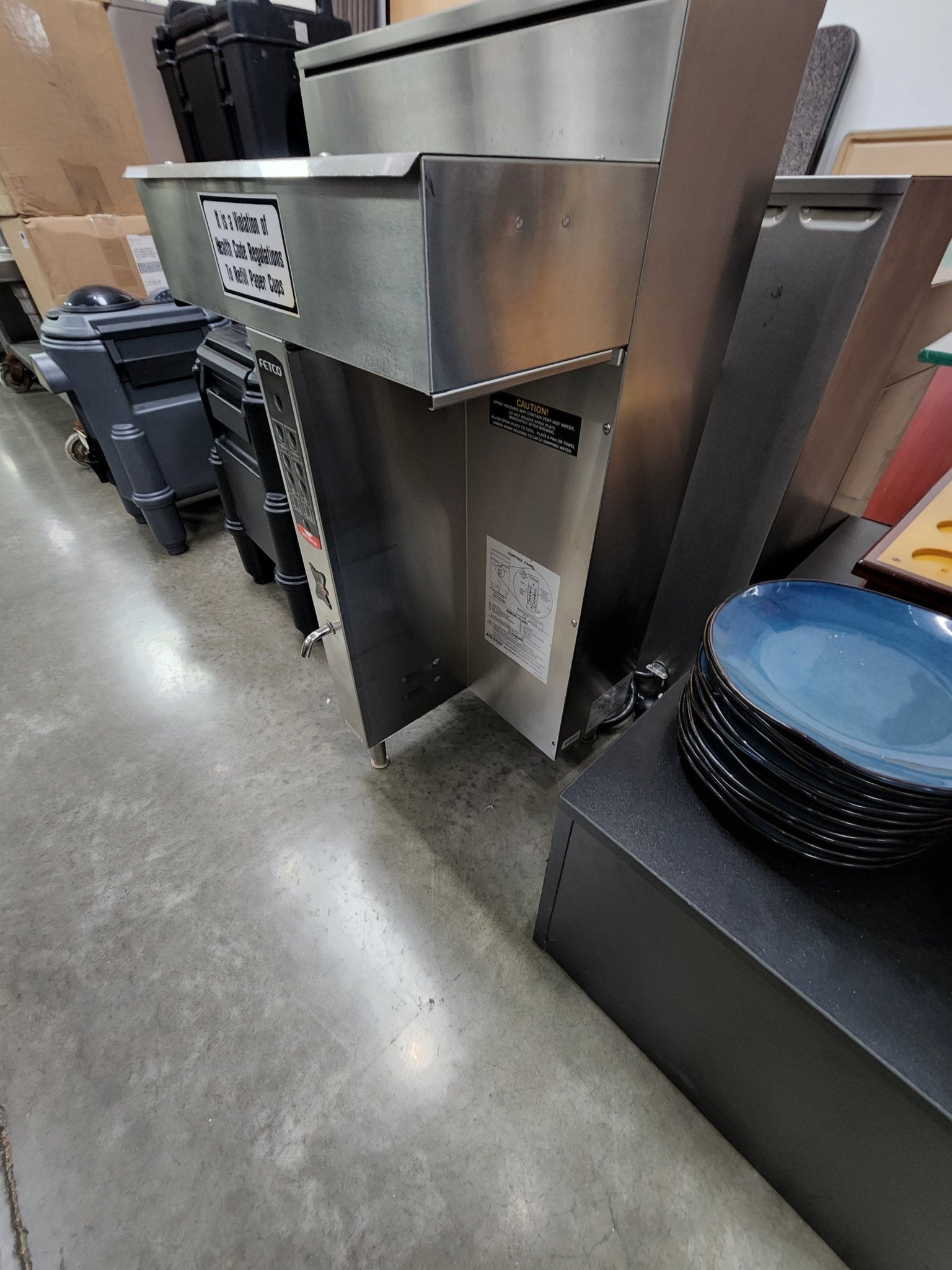 Used Fetco Extractor Series Twin 1 gallon Coffee Brewer Machine 220V