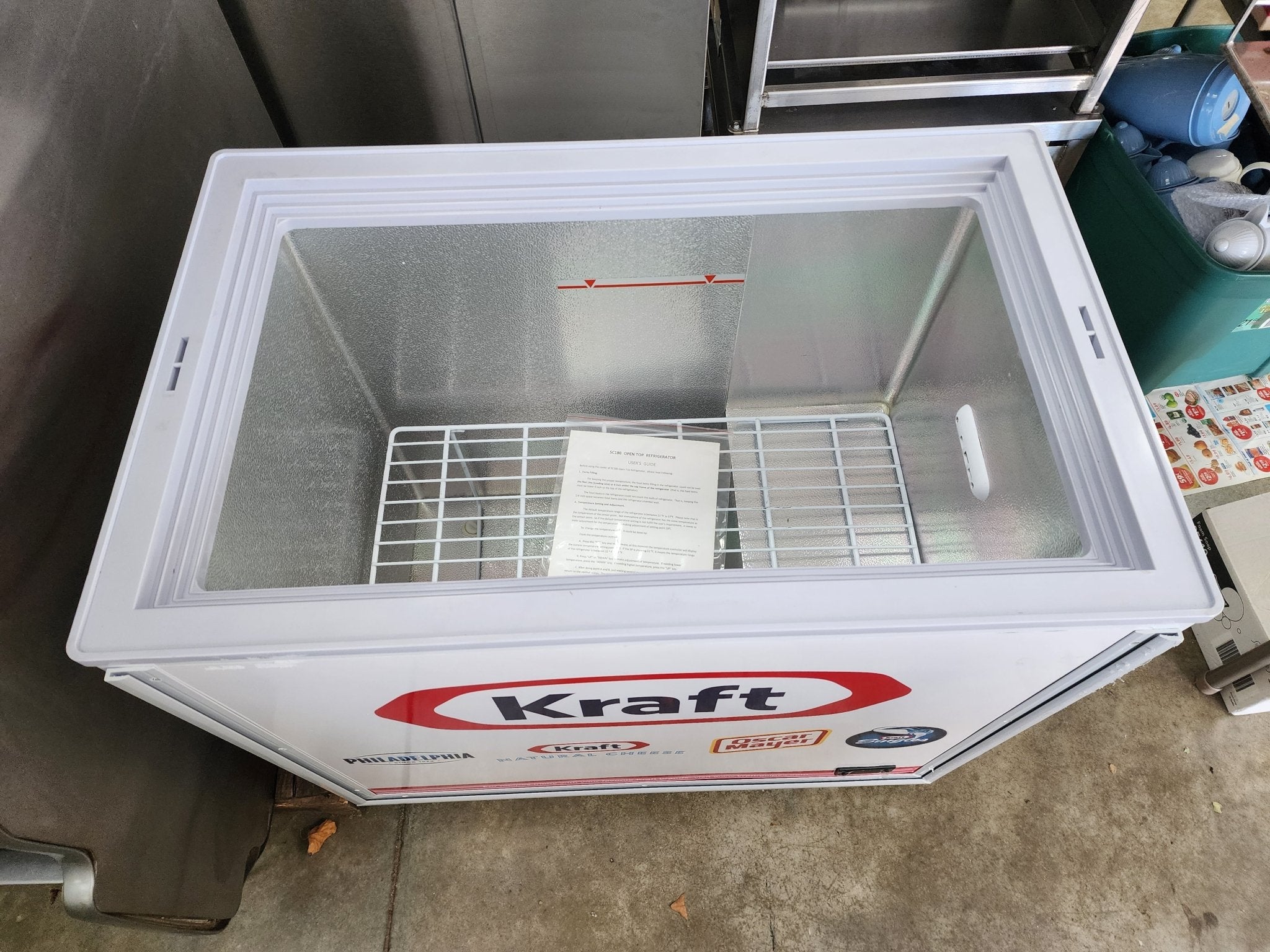 New SC180 Open Top Refrigerator