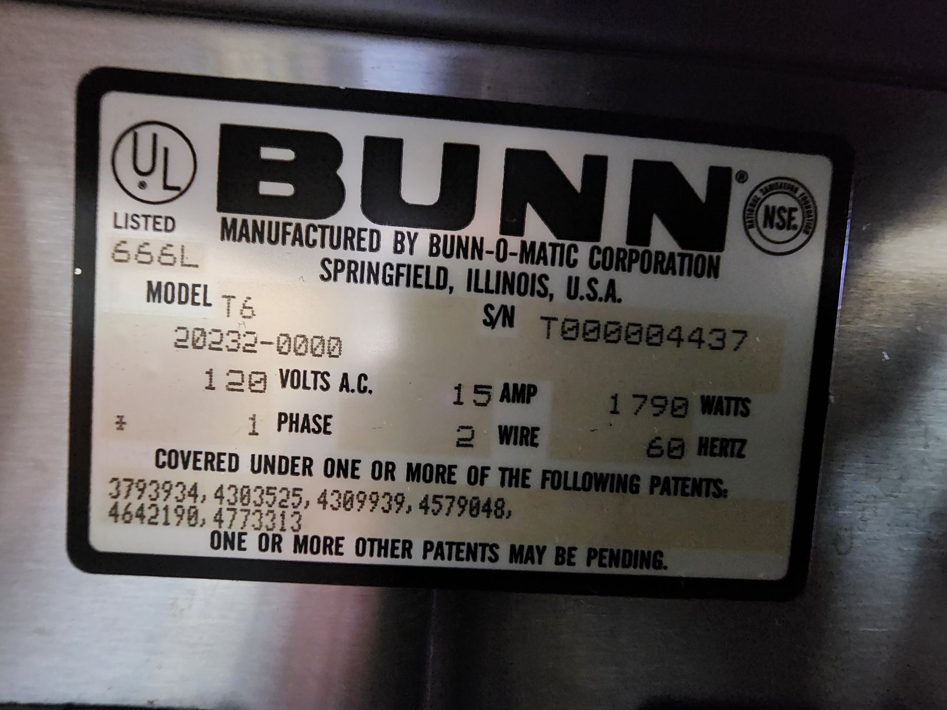 Bunn TB3 3gal (11.4L) Iced Tea Brewer