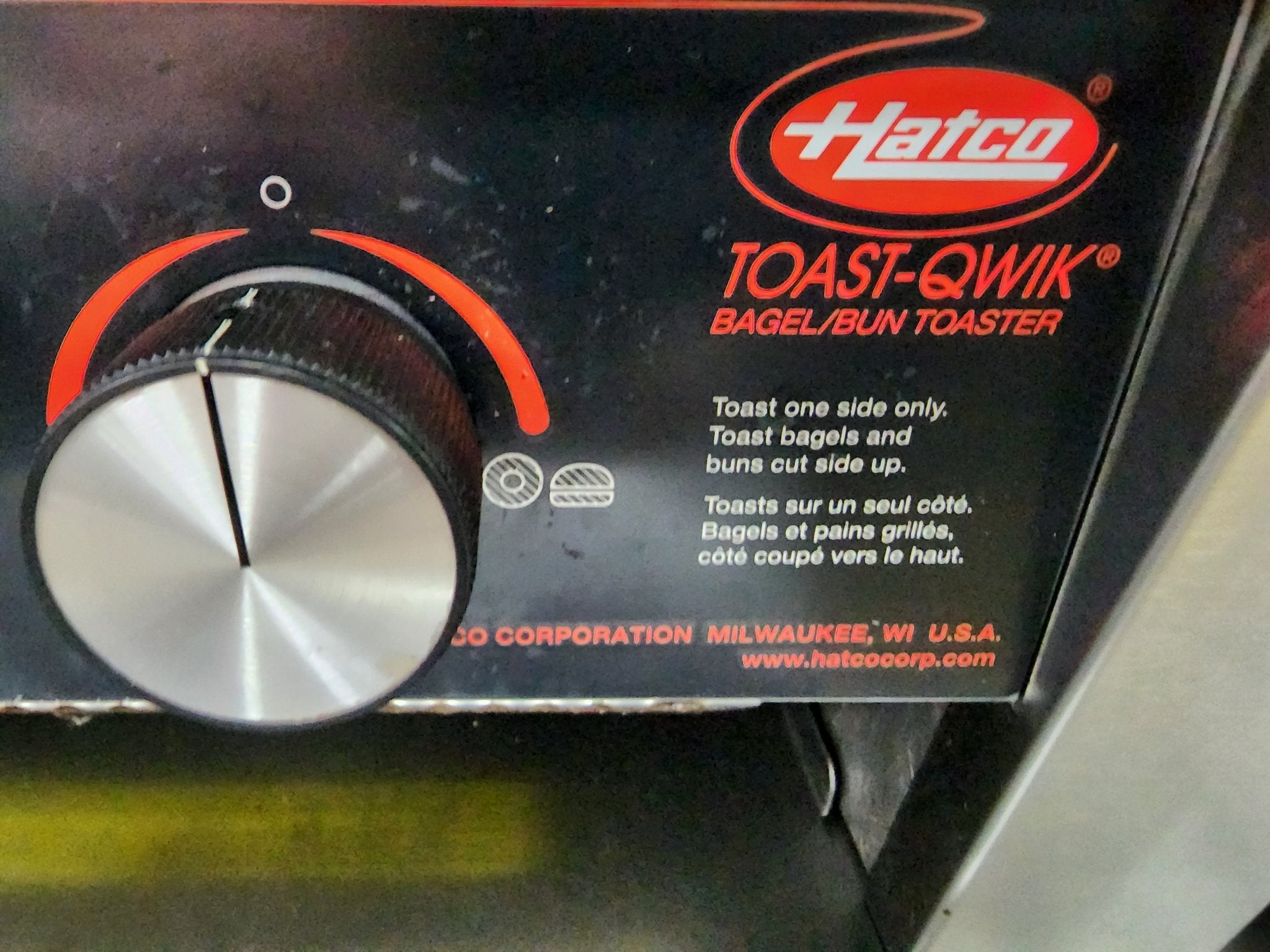 Used Hatco TQ - 20BA Conveyor Bagel and Bun Toaster Toasts on One Side Only 208V - Falcon Restaurant Supply - 2