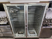 Used Nu-Vu R30 Double Door Heated Holding/Proofer Cabinet