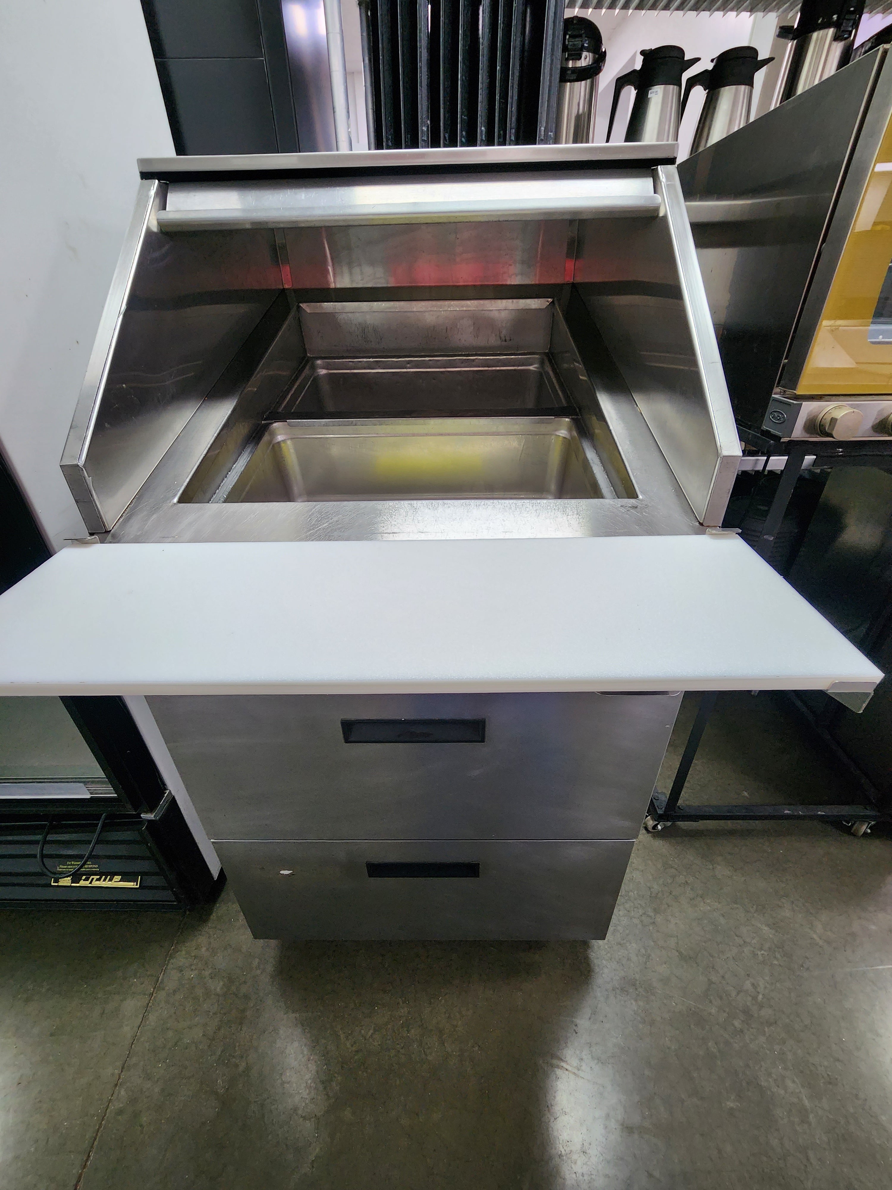 Used 27" Delfield 18MC27P-BI  Refrigerated Prep Table with 2 Drawers