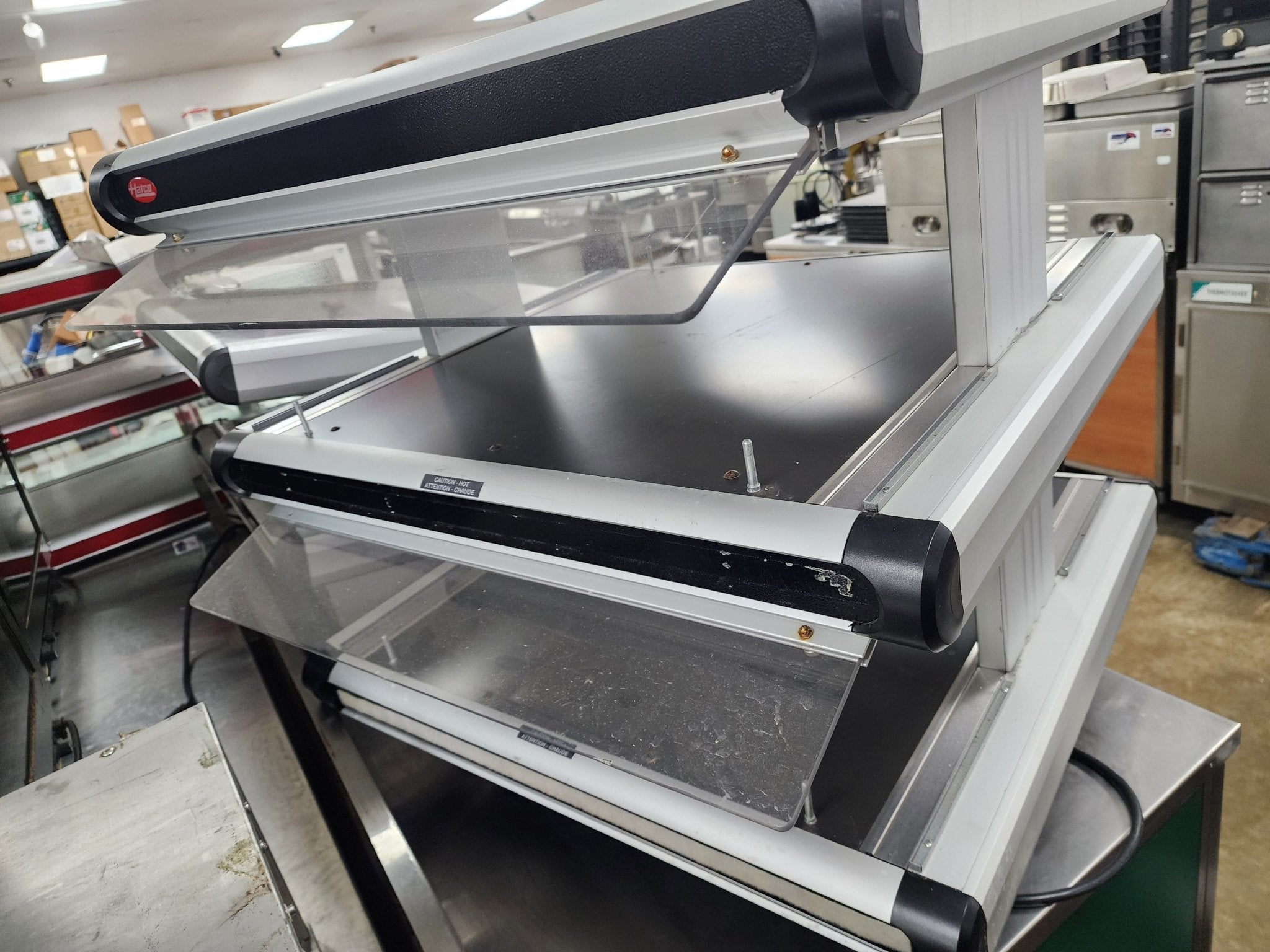 Used Hatco 30" Self Service Countertop Heated Display Warming Shelf - Falcon Restaurant Supply - 4