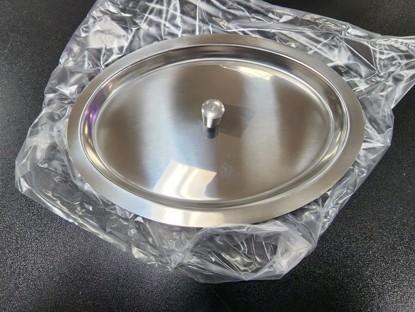 New Capco Oval individual Casserole Dishes w/lid Stainless Steel 18/8 SS 8 X 4 X 2.5”