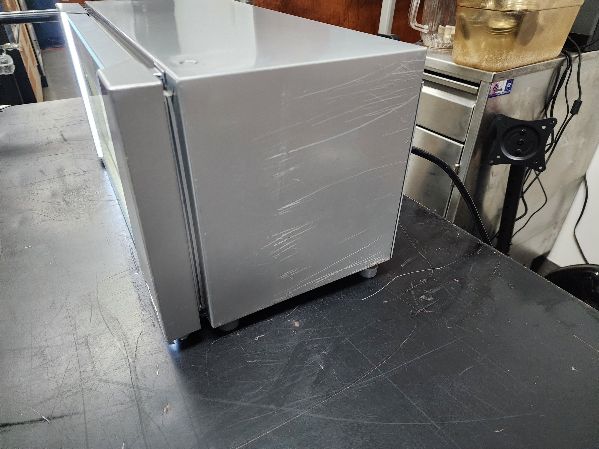 Red Bull Mini display countertop refrigerator - Falcon Restaurant Supply - 4