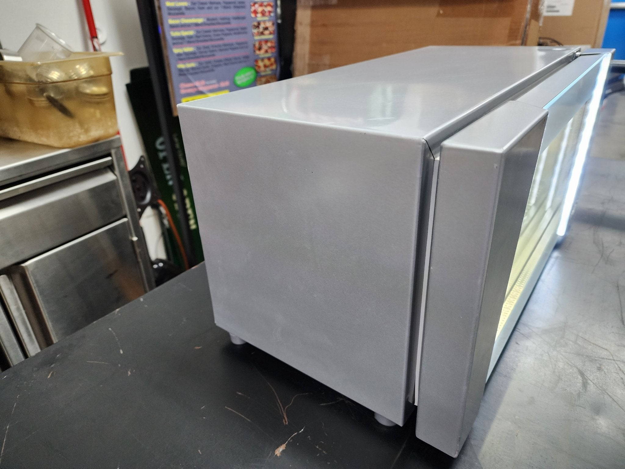 Red Bull Mini display countertop refrigerator - Falcon Restaurant Supply - 5