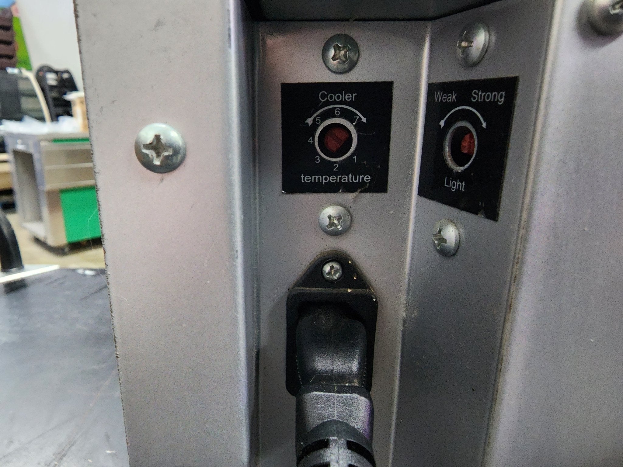 Red Bull Mini display countertop refrigerator - Falcon Restaurant Supply - 7