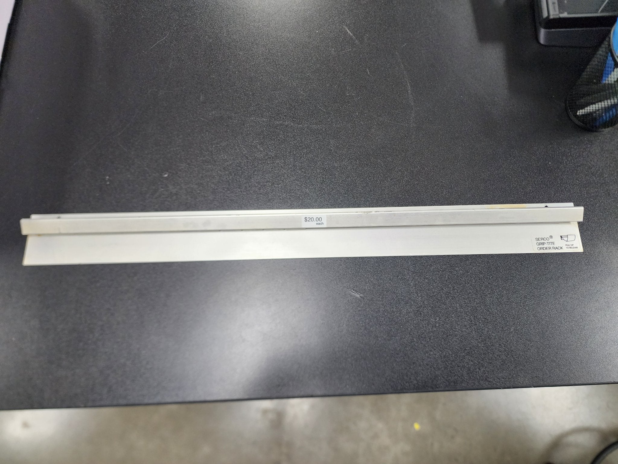 Used Order Rail 24" - Falcon Restaurant Supply - 1