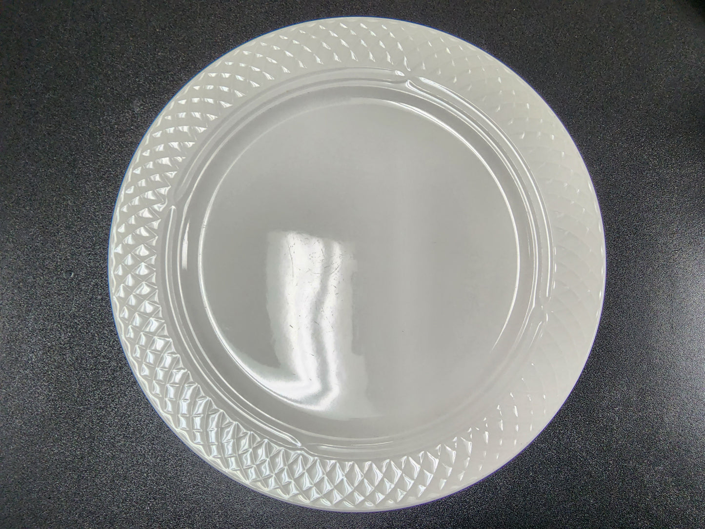 Homer Laughlin Kensington Ameriwhite 10 1/2" Bright White China Plate