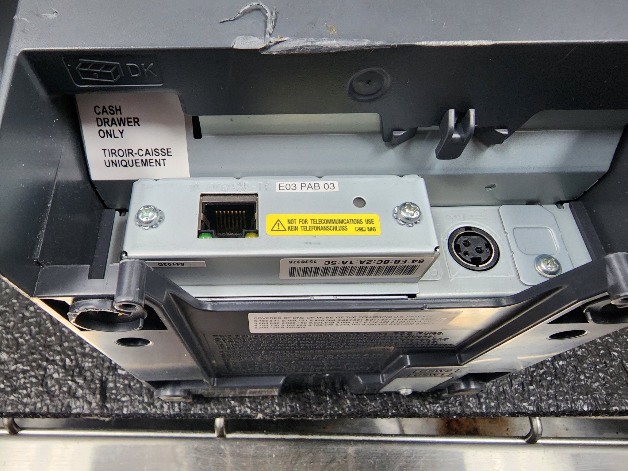 Used EPSON TM - T88V M244A Printer works with Toast POS - Falcon Restaurant Supply - 2