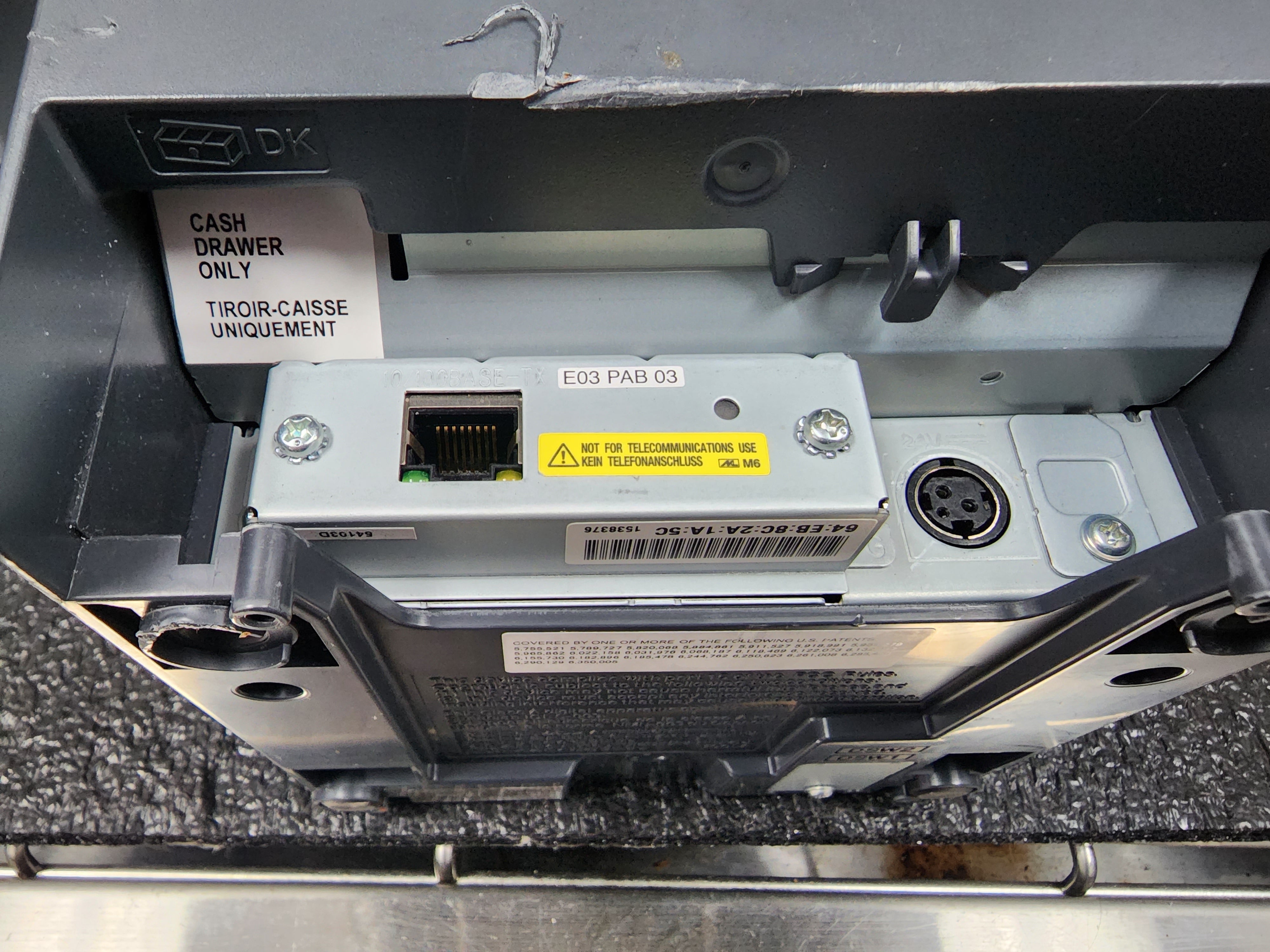 Used EPSON TM-T88V M244A Printer works with Toast POS