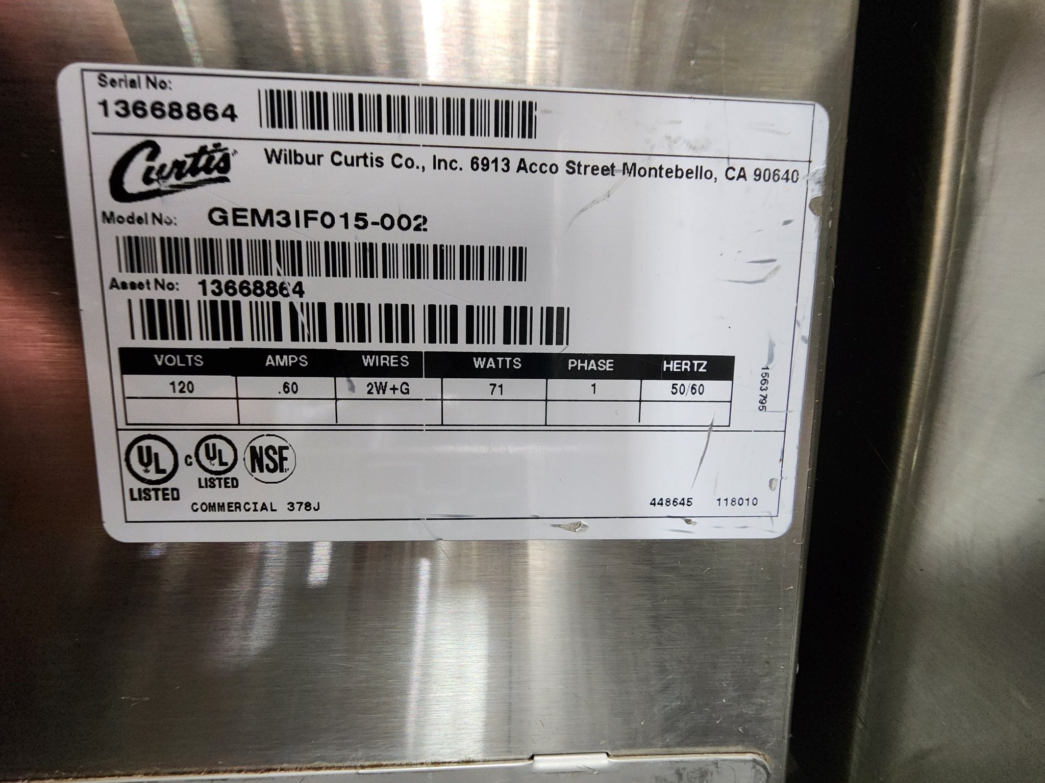 Used Curtis GEM5IFT015 - 002 Coffee Pods Warmer W/2 Server Decanters - Falcon Restaurant Supply - 6