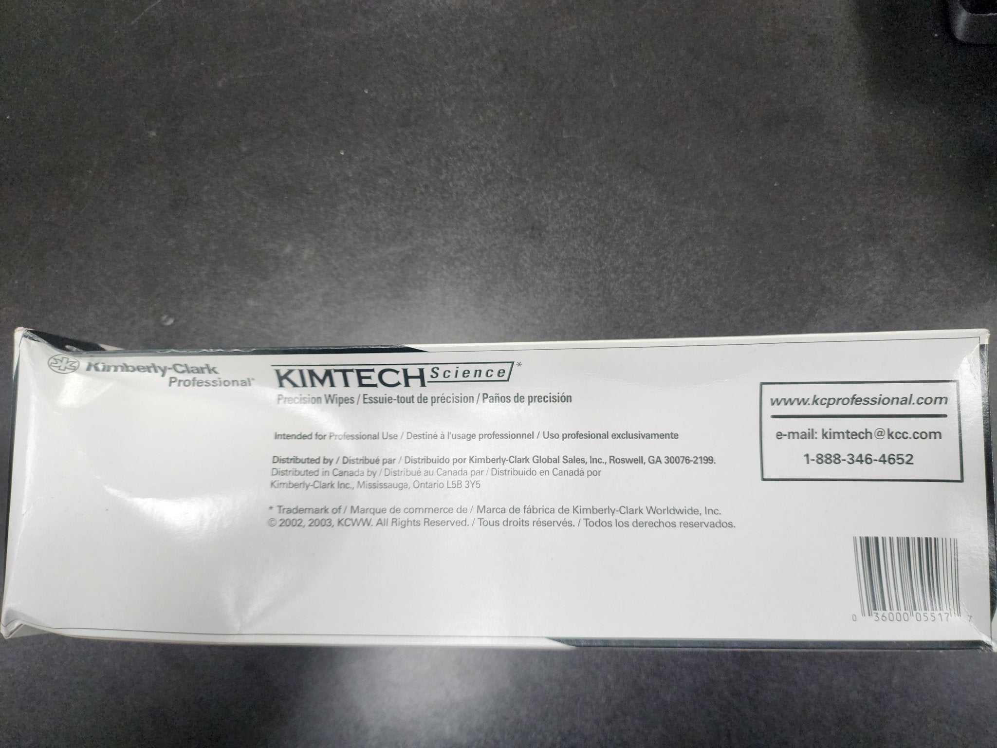 New Kimtech 05517 Precision Wipers, POP - UP Box, 2 - Ply, 14.7 x 16.6, White, 90 per Box - Falcon Restaurant Supply - 3