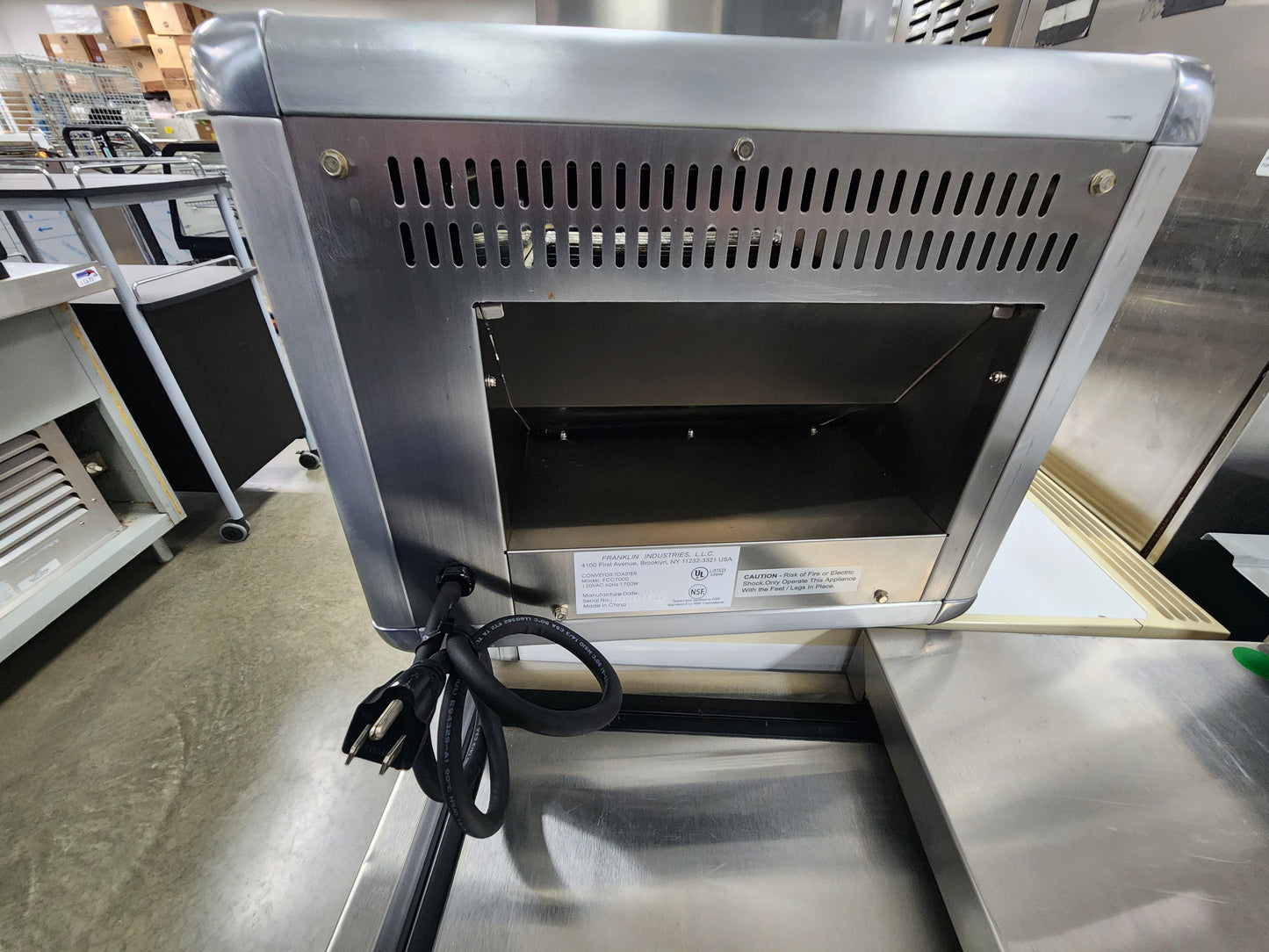 Franklin Chef FCC7000 Conveyor Toaster