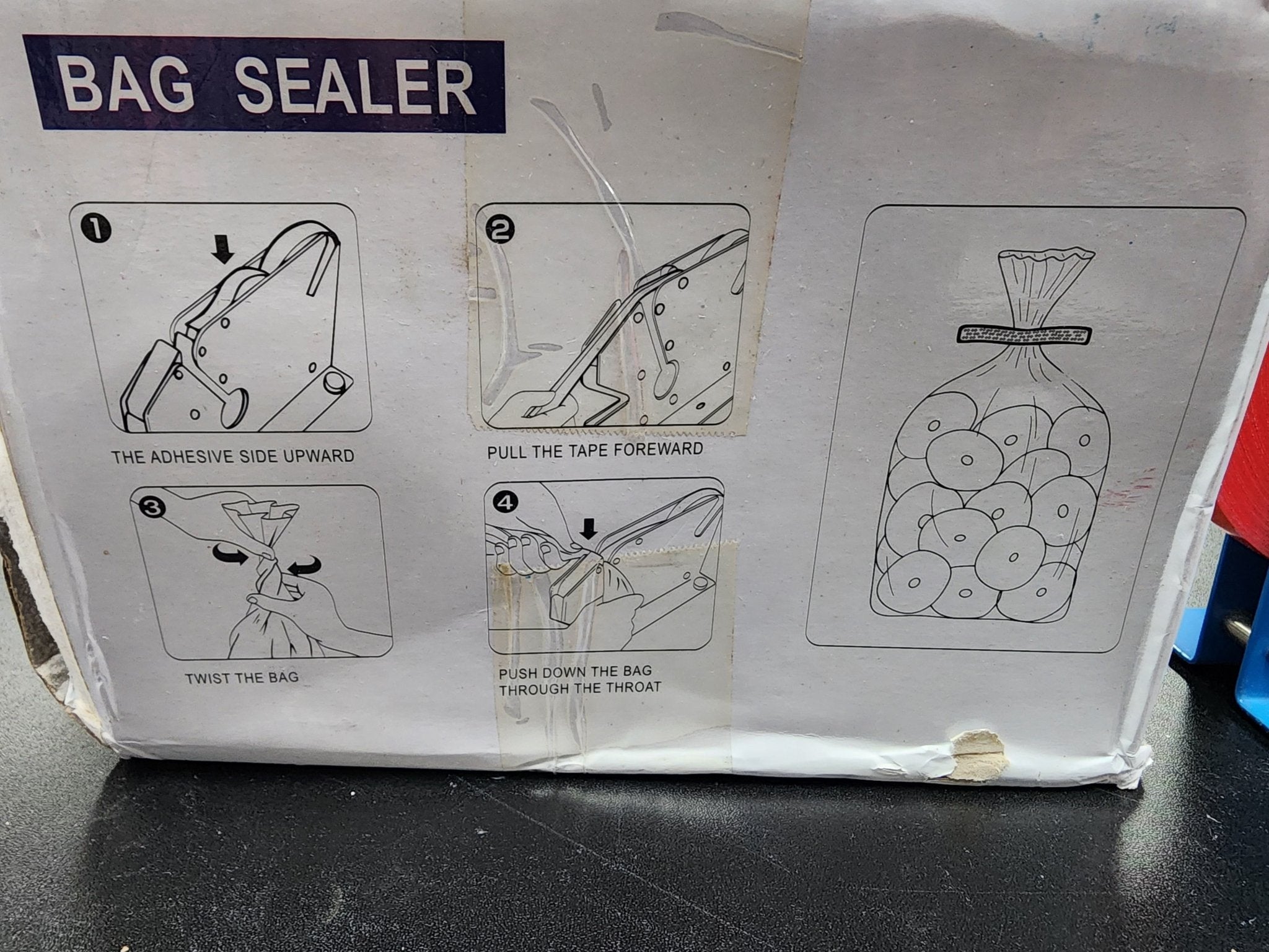 New Produce Bag Sealer C IP - Falcon Restaurant Supply - 5