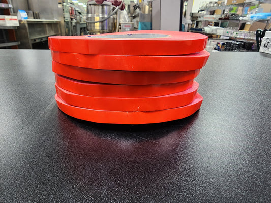 New Red Poly Bag Sealer Tape 3/8" C IP