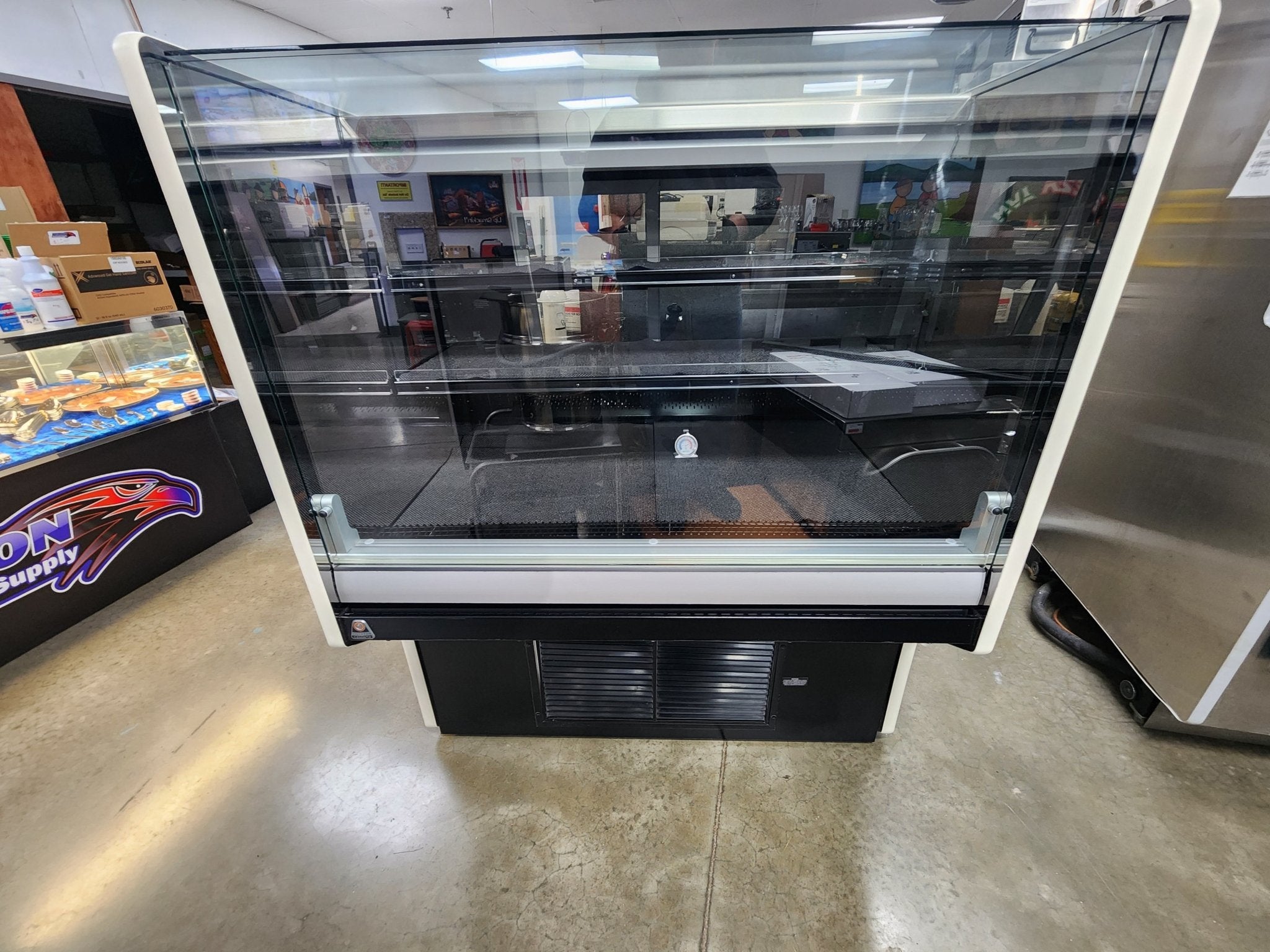 Used Southern Casearts SCHV - BAV - 4 Refrigerator Display case - Falcon Restaurant Supply - 1
