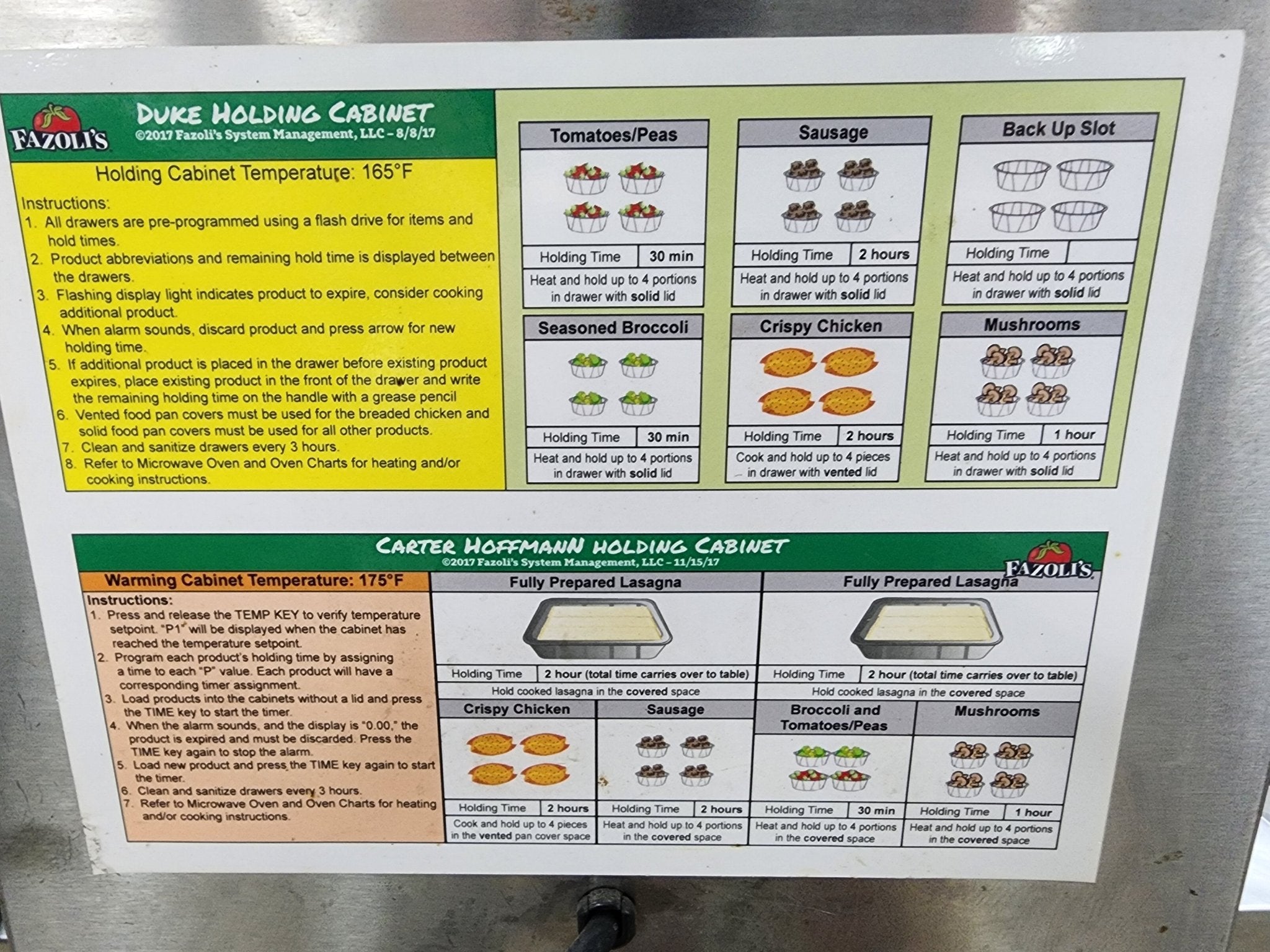 Used Carter - Hoffmann MC243S - 2T 31.75"W Pass Thru Heated Food Warming Cabinet 120v - Falcon Restaurant Supply - 5