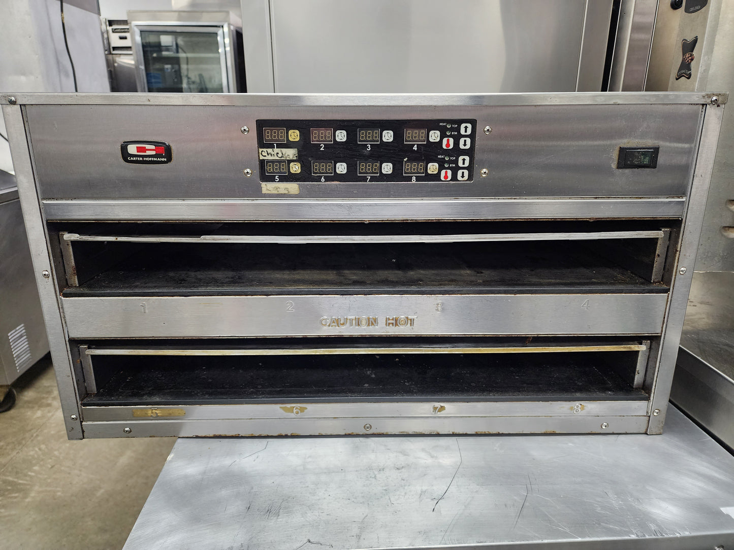 Used Carter-Hoffmann MC243S-2T 31.75"W Pass Thru Heated Food Warming Cabinet 120v