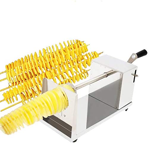 Manual Spiral Potato Cutter Machine, Household Stainless Steel Twisted  Potato Chips Slicer with Handle, for Fruit, Potatoes, Cucumber or Carrots