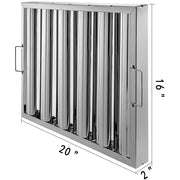 New VEVOR Commercial Hood Filter 19.5"W x 15.5"H C IP